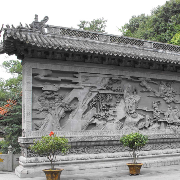 仿瓦拼黄道砖